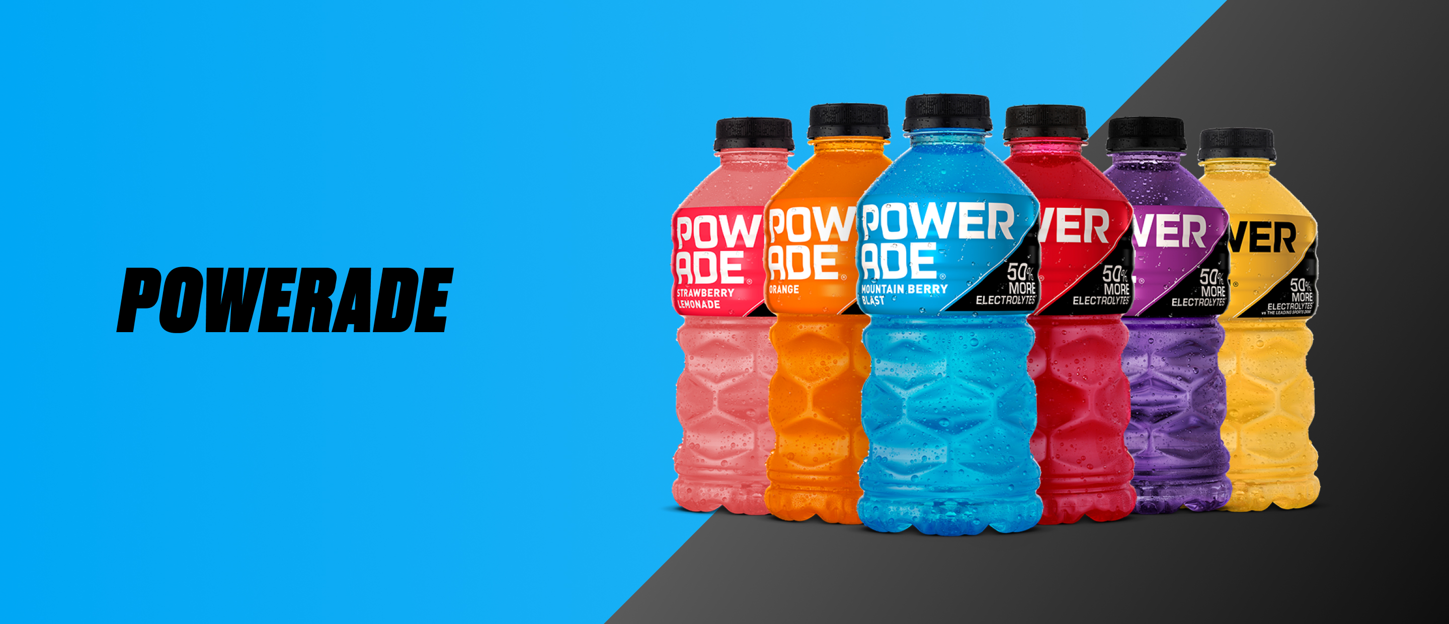 powerade bottles