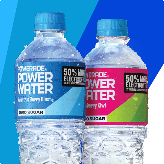 powerade power water