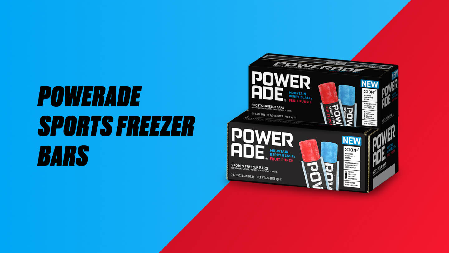 powerade sports freezer bars