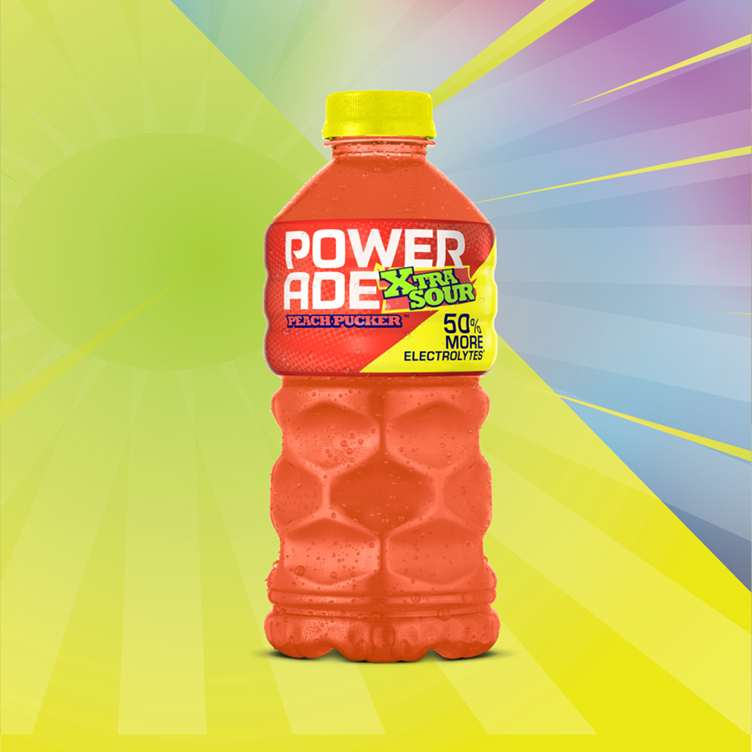 POWERADE® XTRA SOUR Peach Pucker